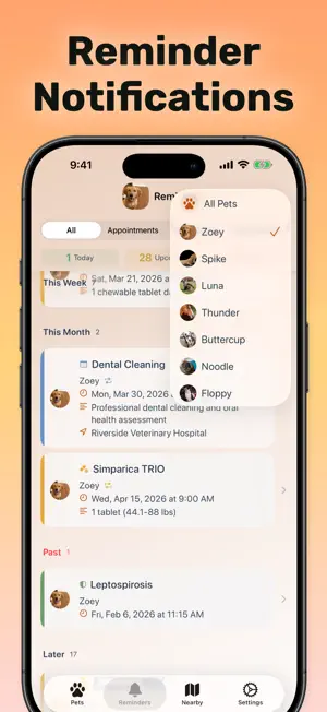 PetFetch - Pet Organizer screenshot 2