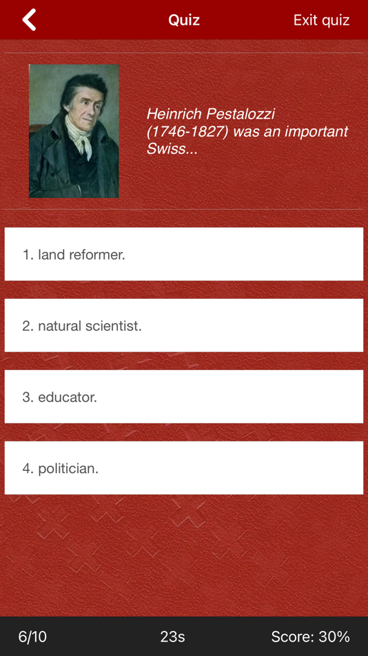 #8. Be Swiss - Quiz of Switzerland (iOS) โดย: Nomad Systems Sàrl