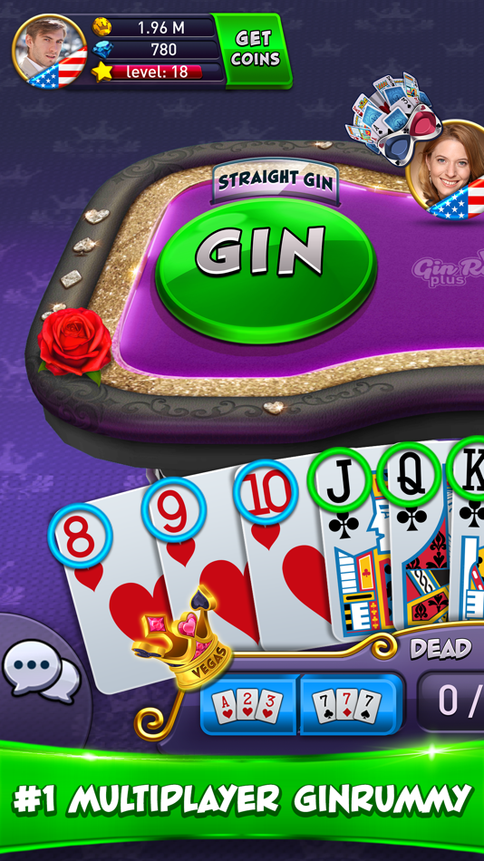 Gin Rummy Plus - Fun Card Game - 9.8.9 - (iOS)