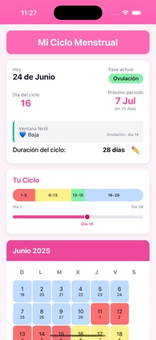 Menstrual Period screenshot