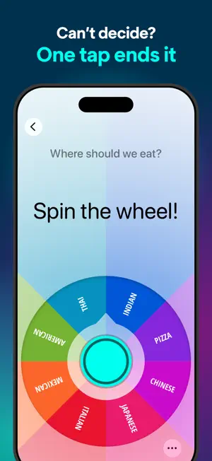 Decide Now! Spin the Wheel screenshot 1