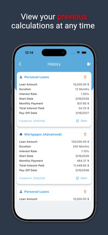 Loan Calculator Master Screenshot 7 of 8