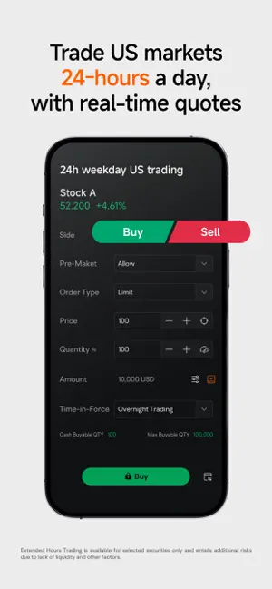 moomoo - Trading & Investing iPhone screenshot 4
