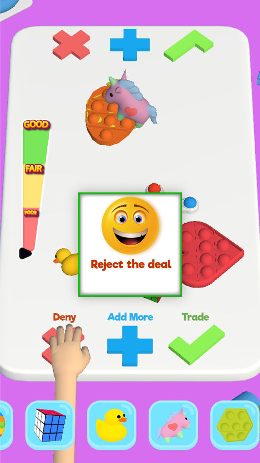 #1. Fidget Trading 3D - Pop Us (iOS) 来自: Muhammad Haroon Mehmood