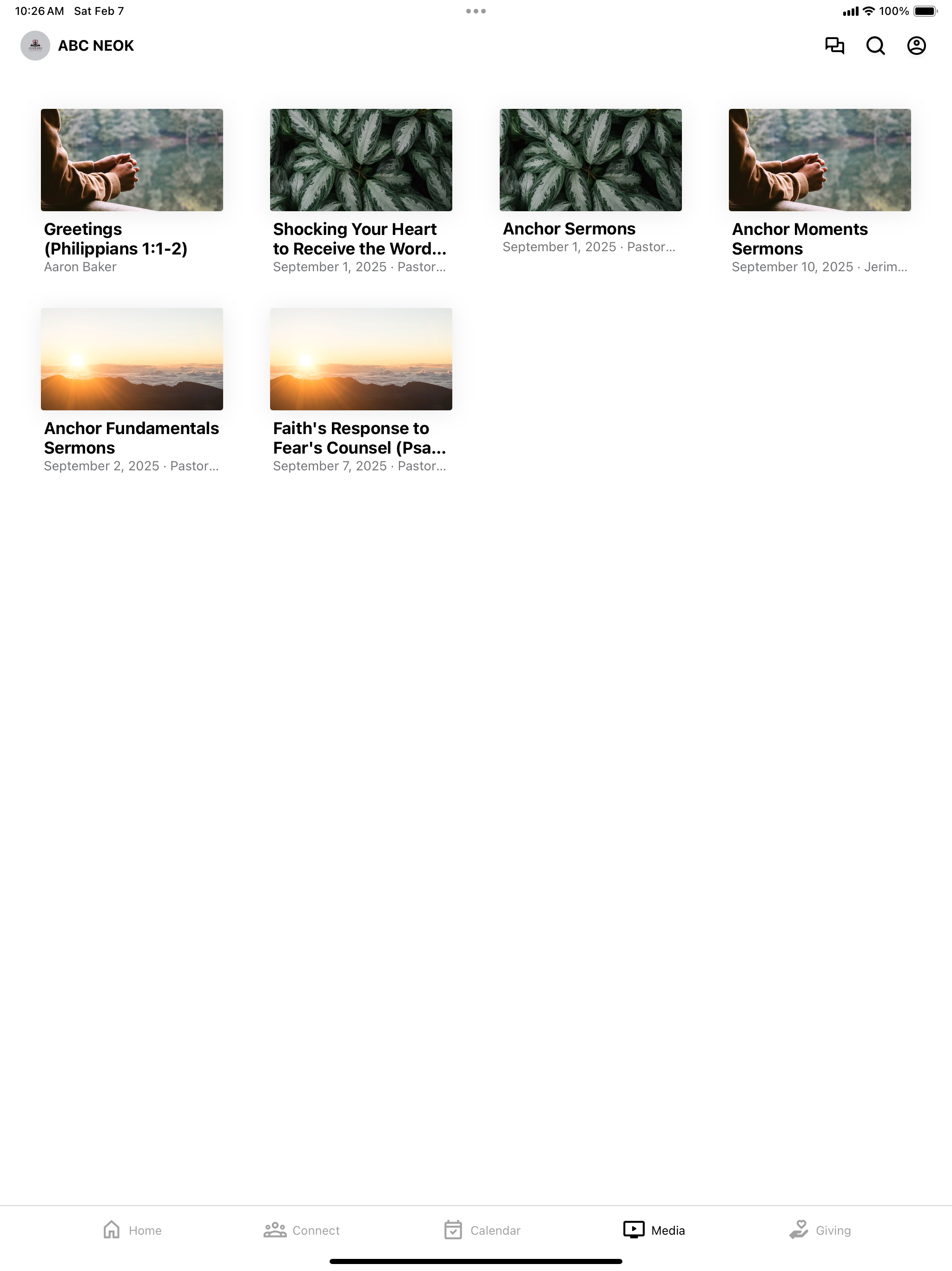 Anchor Bible Church of NE OK screenshot 8