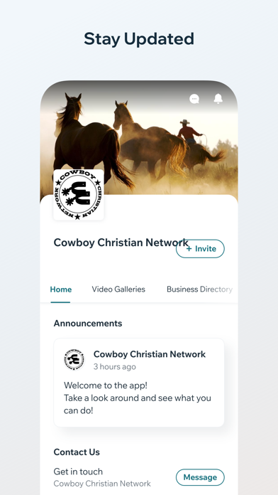 Cowboy Christian Screenshot