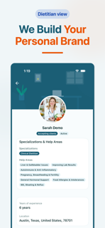Nutrista: Ask a Dietitian screenshot 9