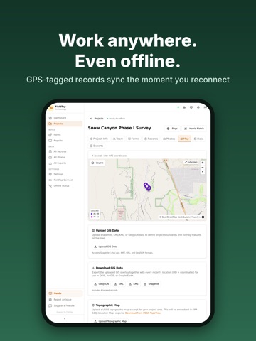 FieldTap: Field Data Capture