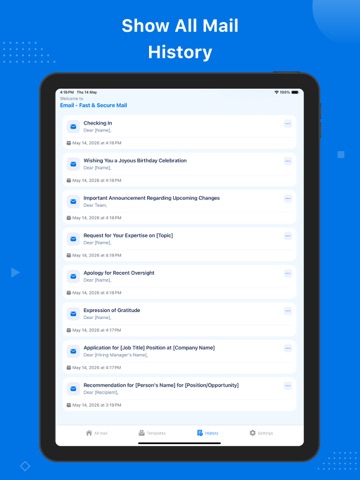 Email - Fast & Secure Mail iPad screenshot