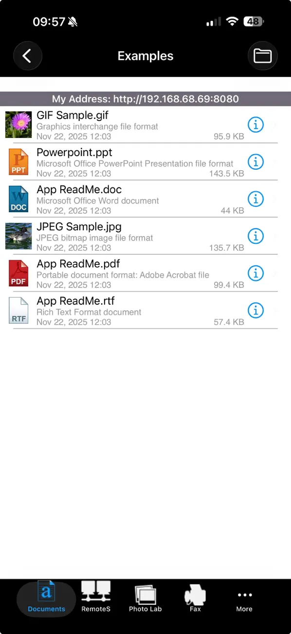 Screenshot #2 pour Faxing for iPhone