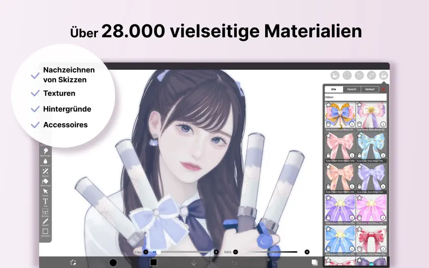 Screenshot von IbisPaint - Dein Kunstatelier auf dem iPhone 4