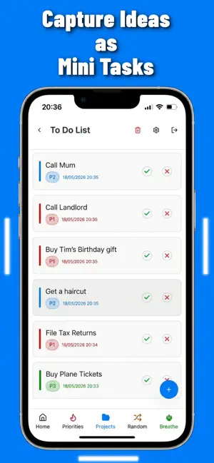 Hold My Thought: To Do List screenshot 2