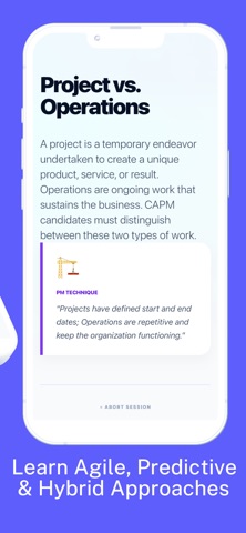CAPM Exam Prep Mastery Screenshot 3 of 5