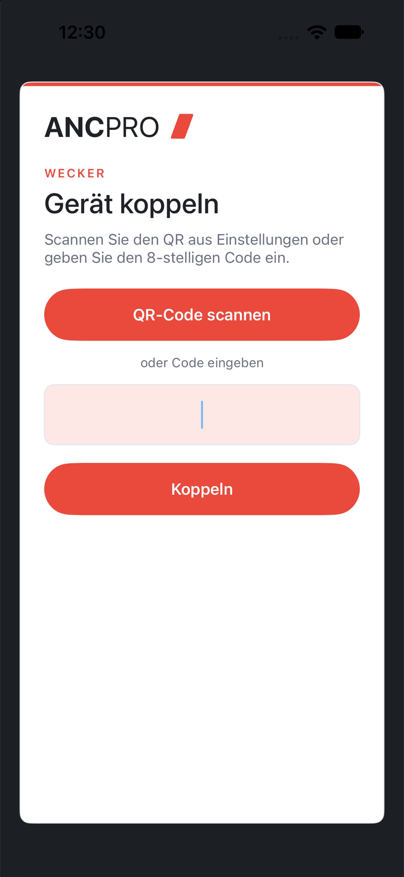 Screenshot 1 of ANCPro Wecker
