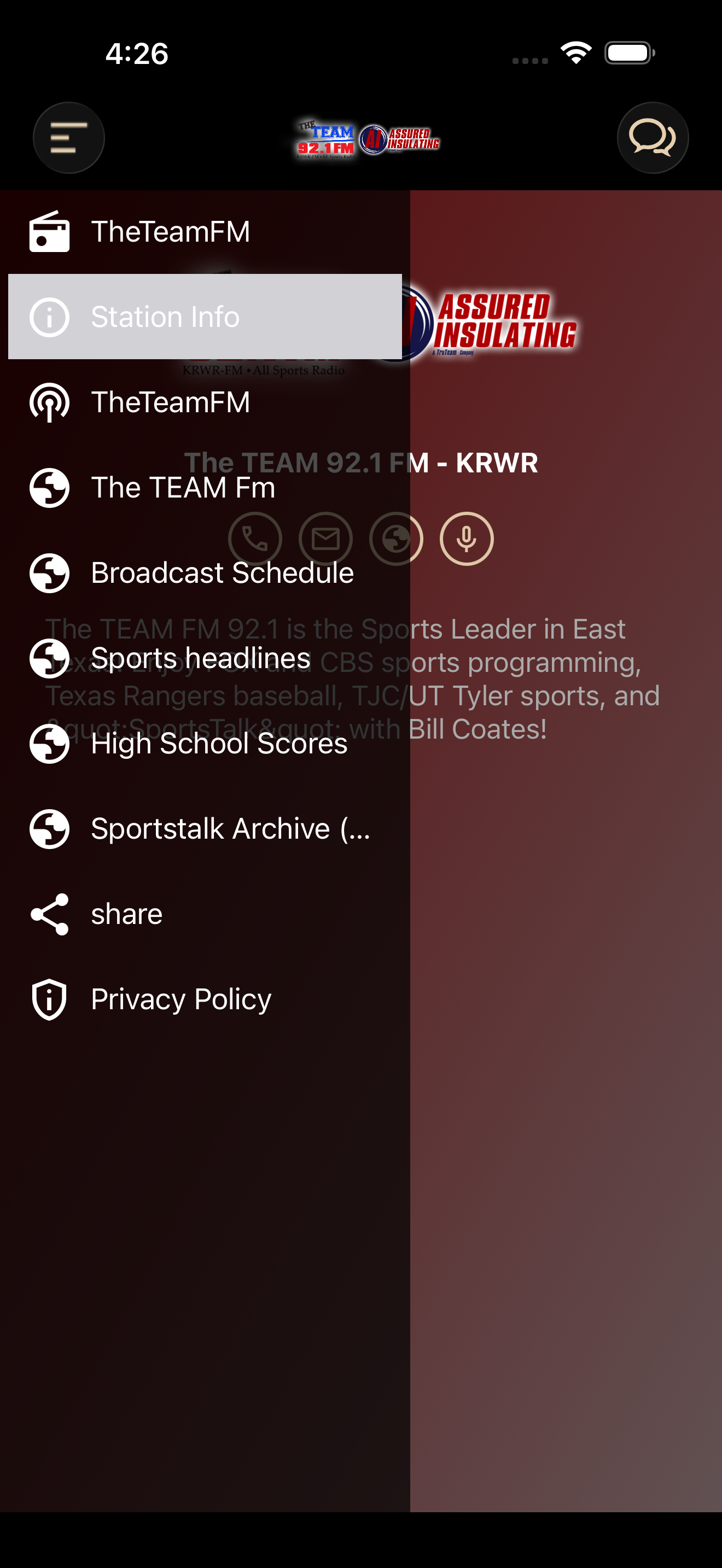 The Team FM Sports Radio