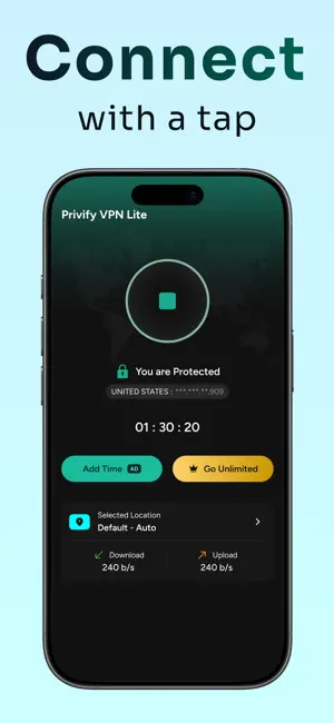 Privify: Secure VPN LITE Proxy screenshot 2