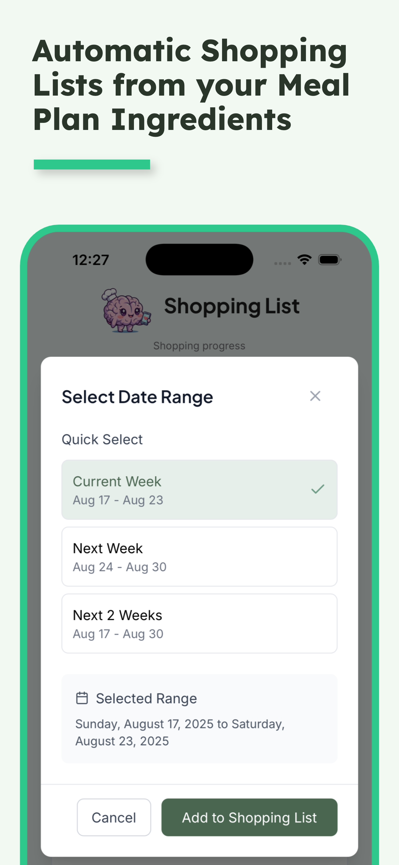 Meal Planning with DinnerBrain