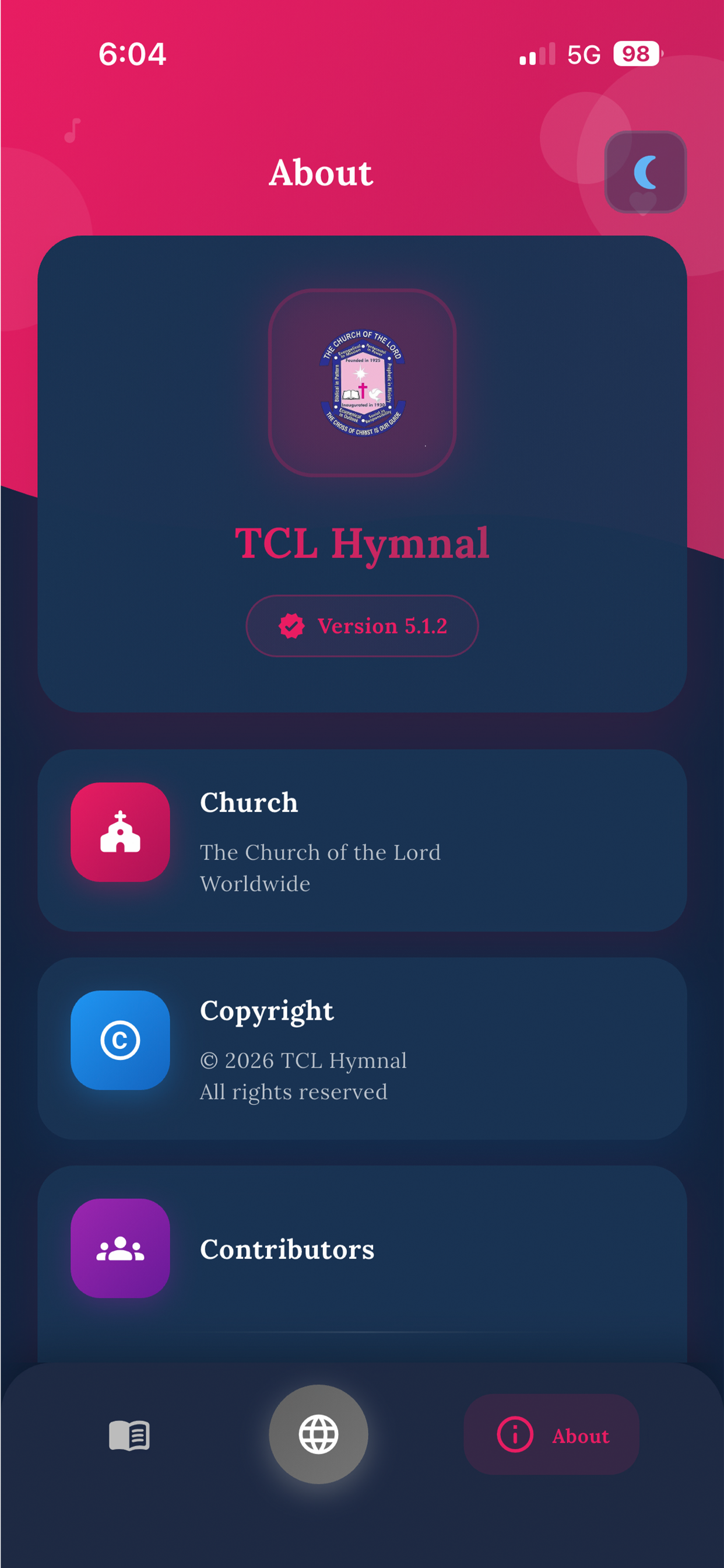 TCL Hymnal screenshot 10
