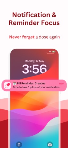 Pill Reminder & Medicine Alarm iPhone screenshot