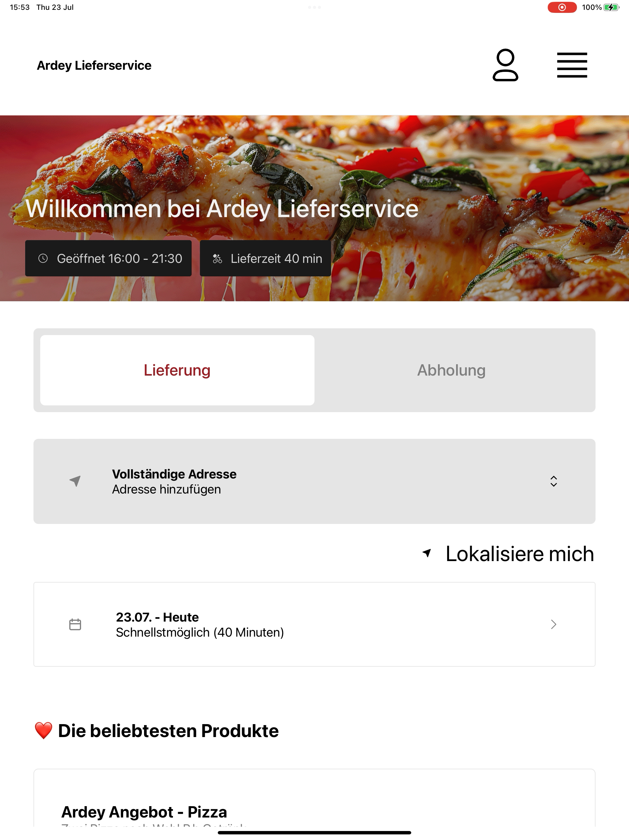 Ardey Lieferservice screenshot 13