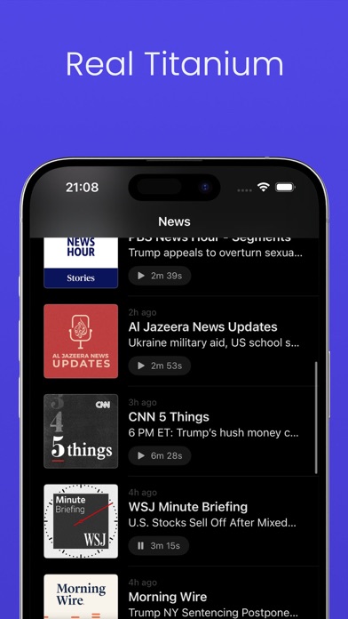 News: Radio iPhone screenshot 5 - News app