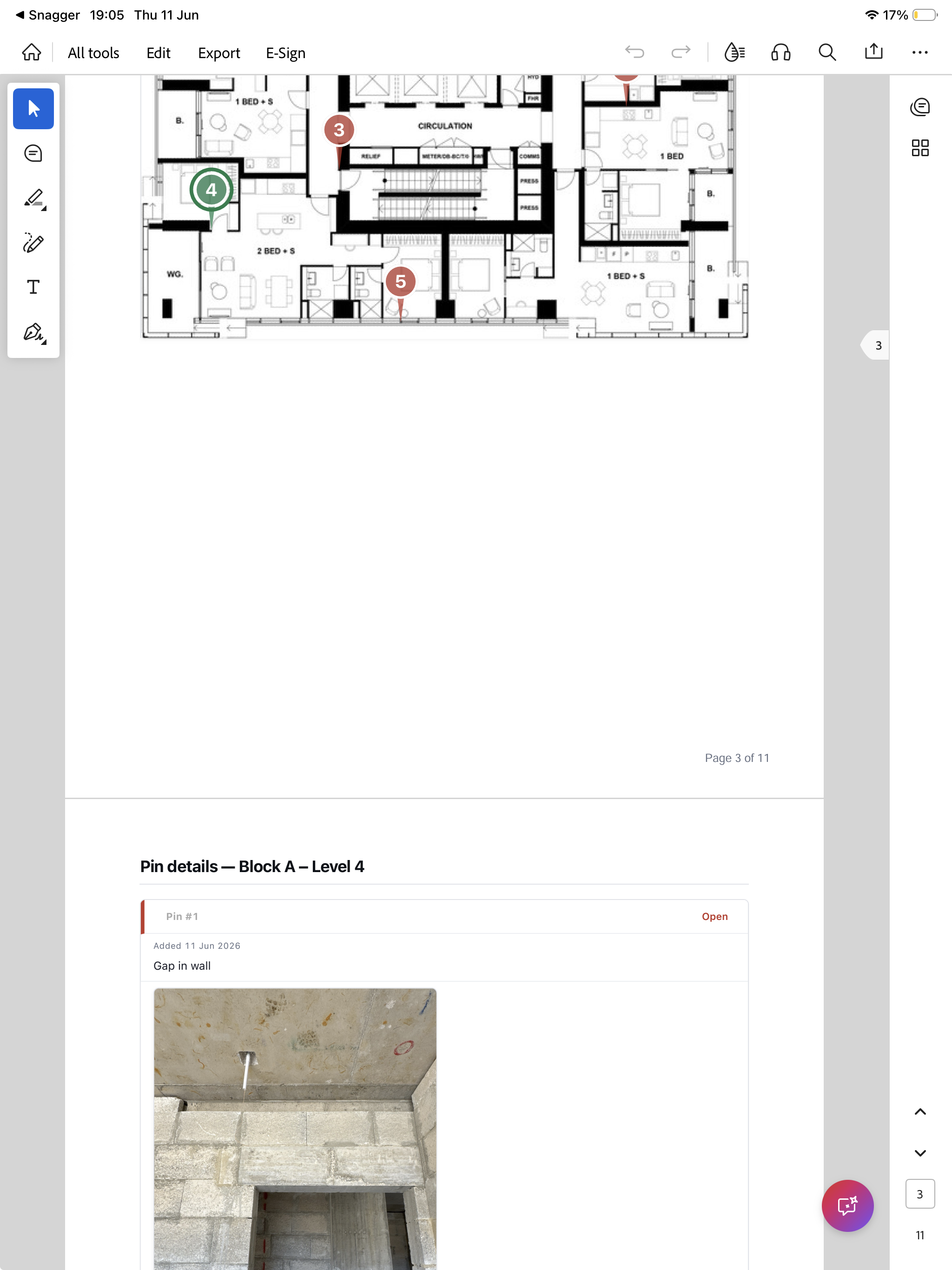 Snagger - Snag Lists & Reports