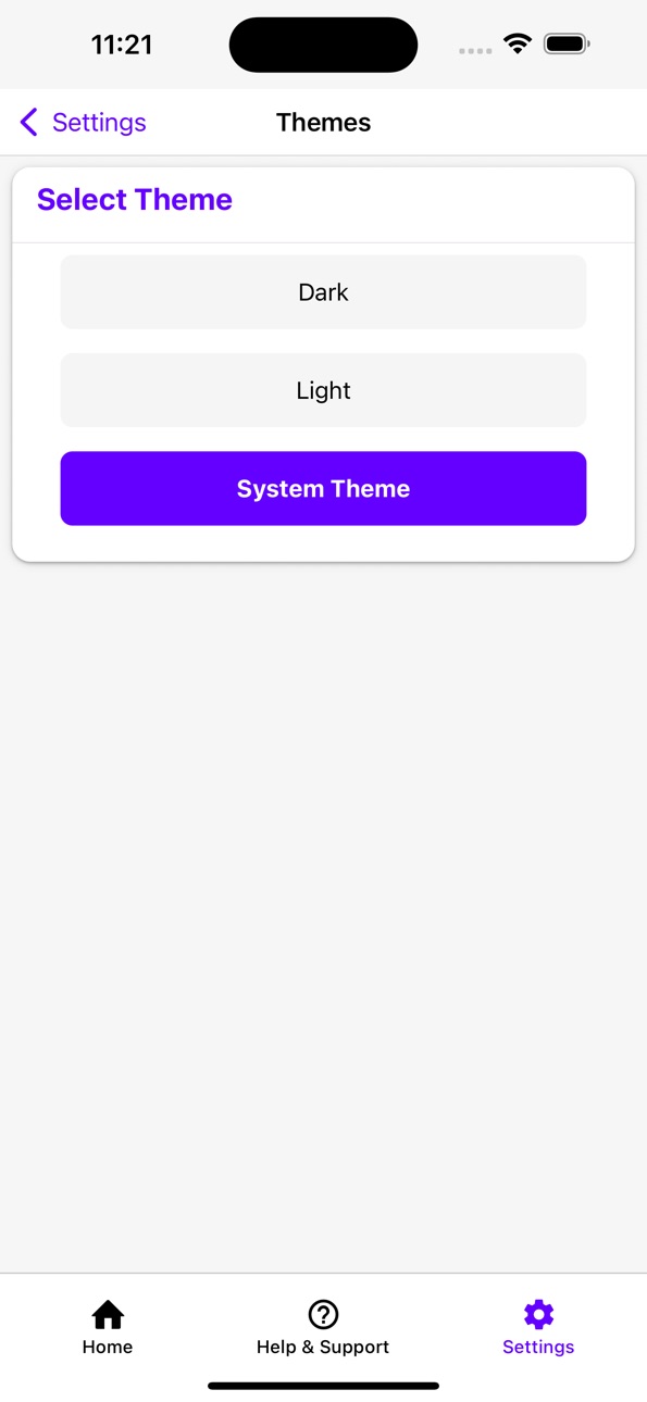iPhone screenshot