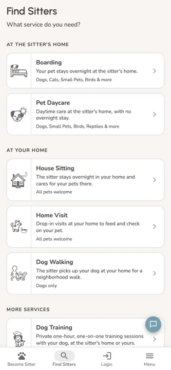 SitterNation screenshot 2