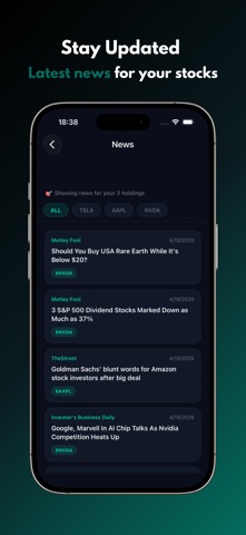 AI Stocks: Tracker & Analysis screenshot