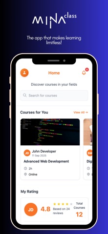 MinaClass | Private Lessons Screenshot 1 of 7