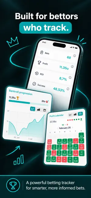 Bet Journal: Betting Tracker screenshot 1