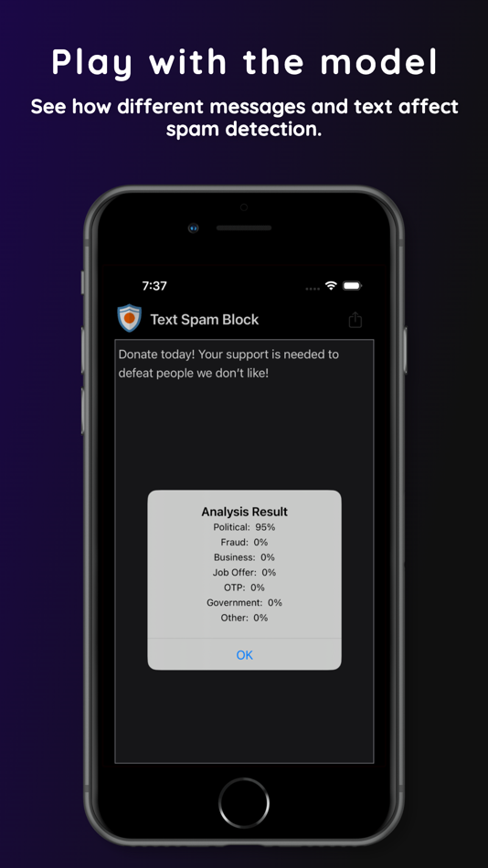 #3. Text Spam Block (iOS) Av: Benjamin David Poiesz