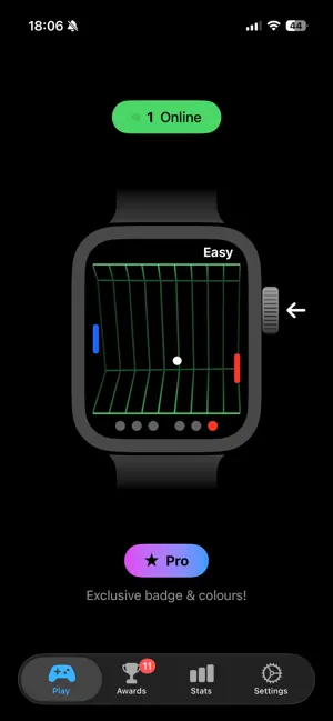 Crown Tennis - Ping Pong screenshot 1