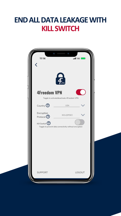 4Freedom VPN Screenshot