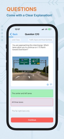 Michigan DMV Practice Test Screenshot 3 of 6