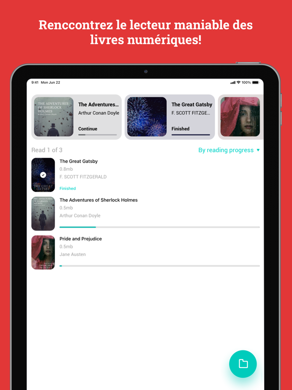 Screenshot #4 pour Books Reader - Pocket Library