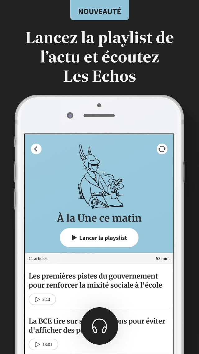 Les Echos, actualités éco Screenshot