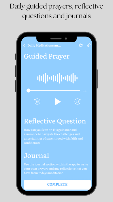 Thrive Biblical Meditation Screenshot