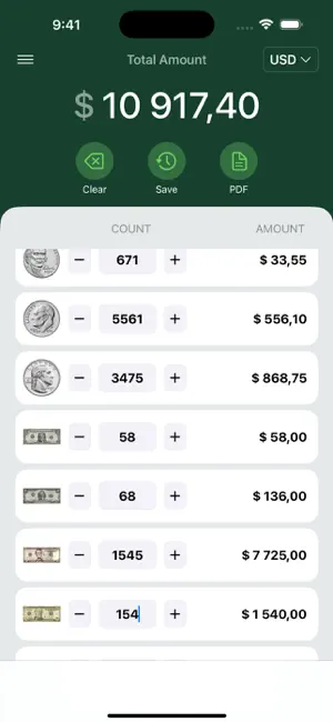 Coin Counter - CoinPouch screenshot 2
