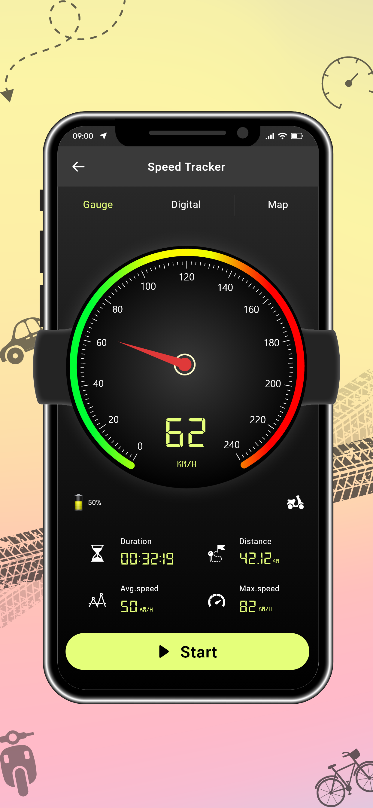 Speedometer: GPS Speed Meter