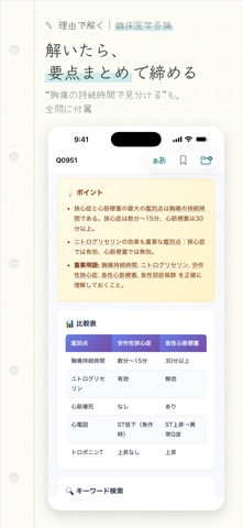 理由で解く 臨床医学各論 のスクリーンショット