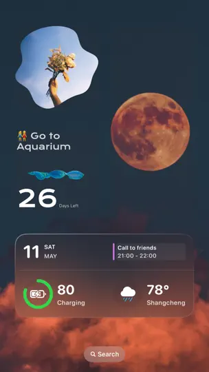 MD Widgets - Countdown Widget iPhone Ekran Görüntüsü 8