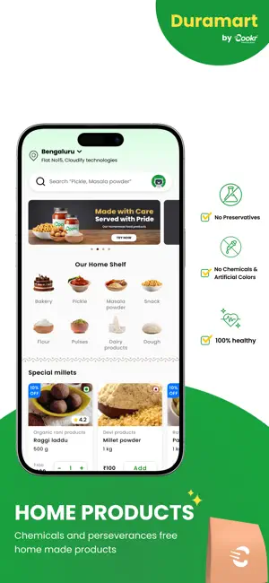 Cookr : Celebrate Home Food iPhone screenshot 2