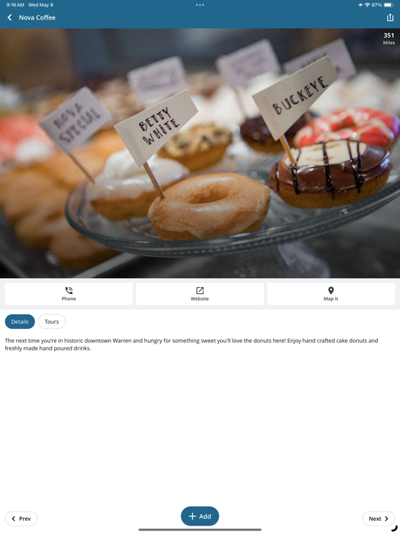 Truly Trumbull iPad screenshot 4 - Travel app