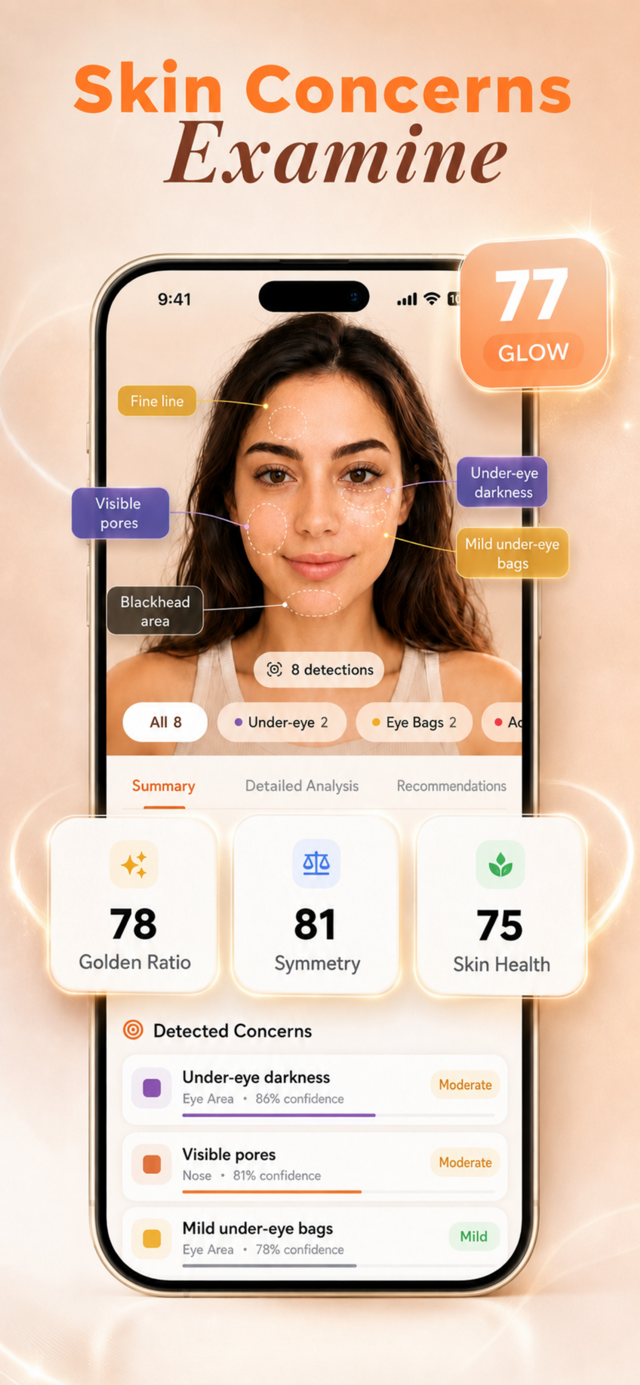 Face Glow AI: Skin Analyzer screenshot 3