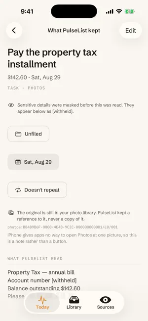 PulseList screenshot 3