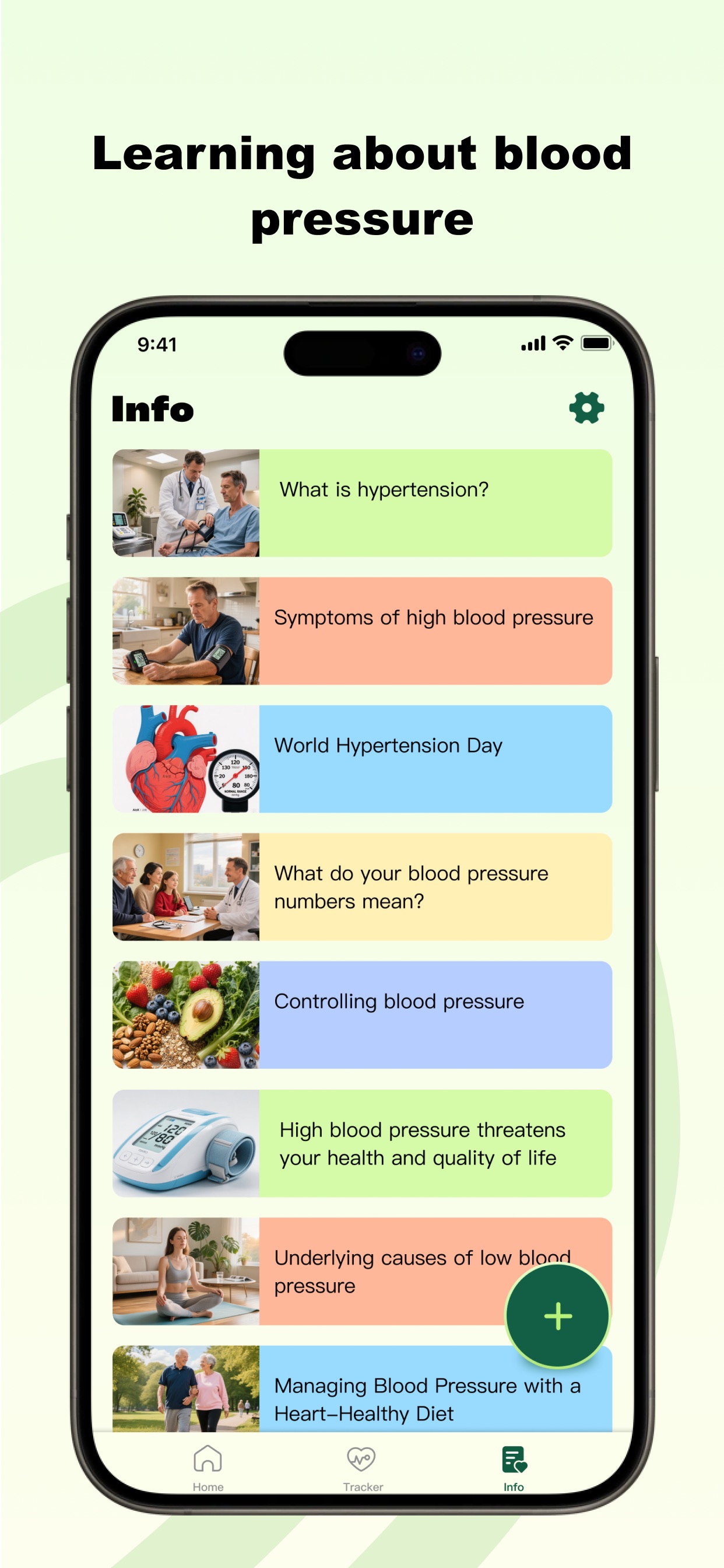 Screenshot 4 of Blood Pressure Touch: Log&Info