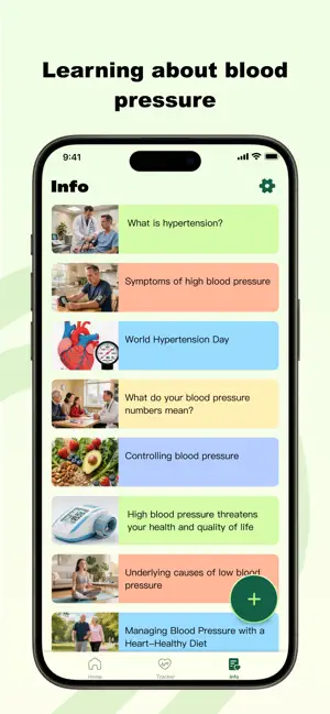 Blood Pressure Touch: Log&Info screenshot 4