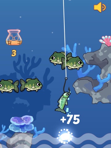 Fishing Cat:Relax Game iPad screenshot