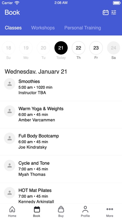 Screenshot #2 pour Elevation Yoga & Fitness